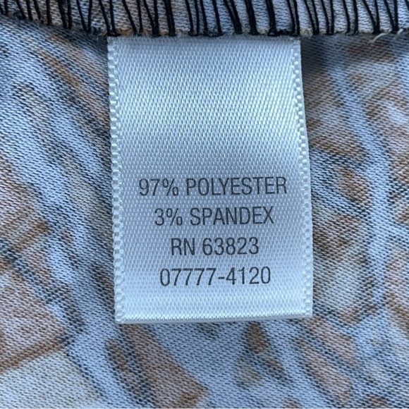 SMALL VINTAGE CHRISTOPHER AND BANKS CAMO BLAZER ZIP CLOSURE BEIGE WOMENS BROWN - Picture 9 of 10